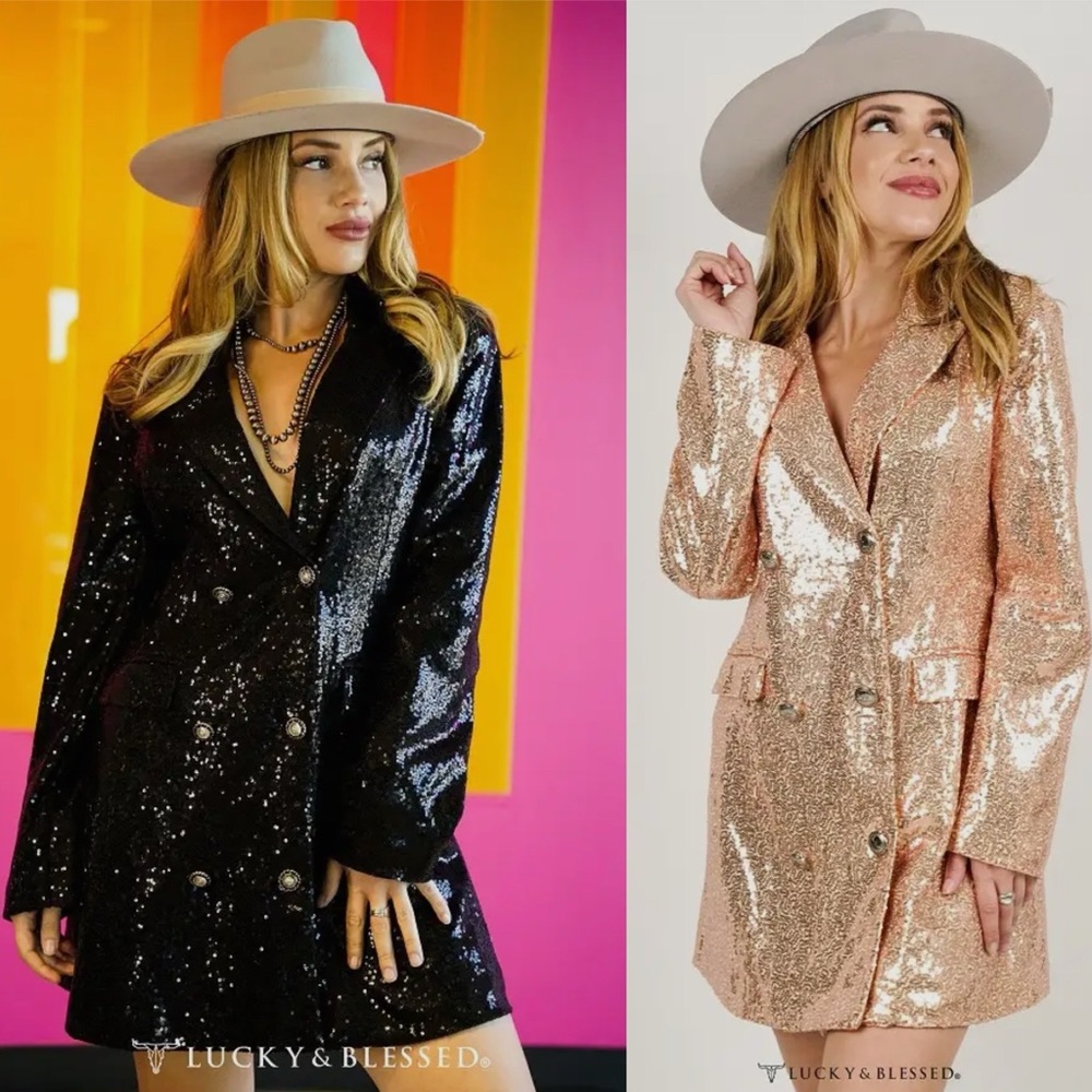 "Ring in the New Year with glamour! Stunning sparkle dress”